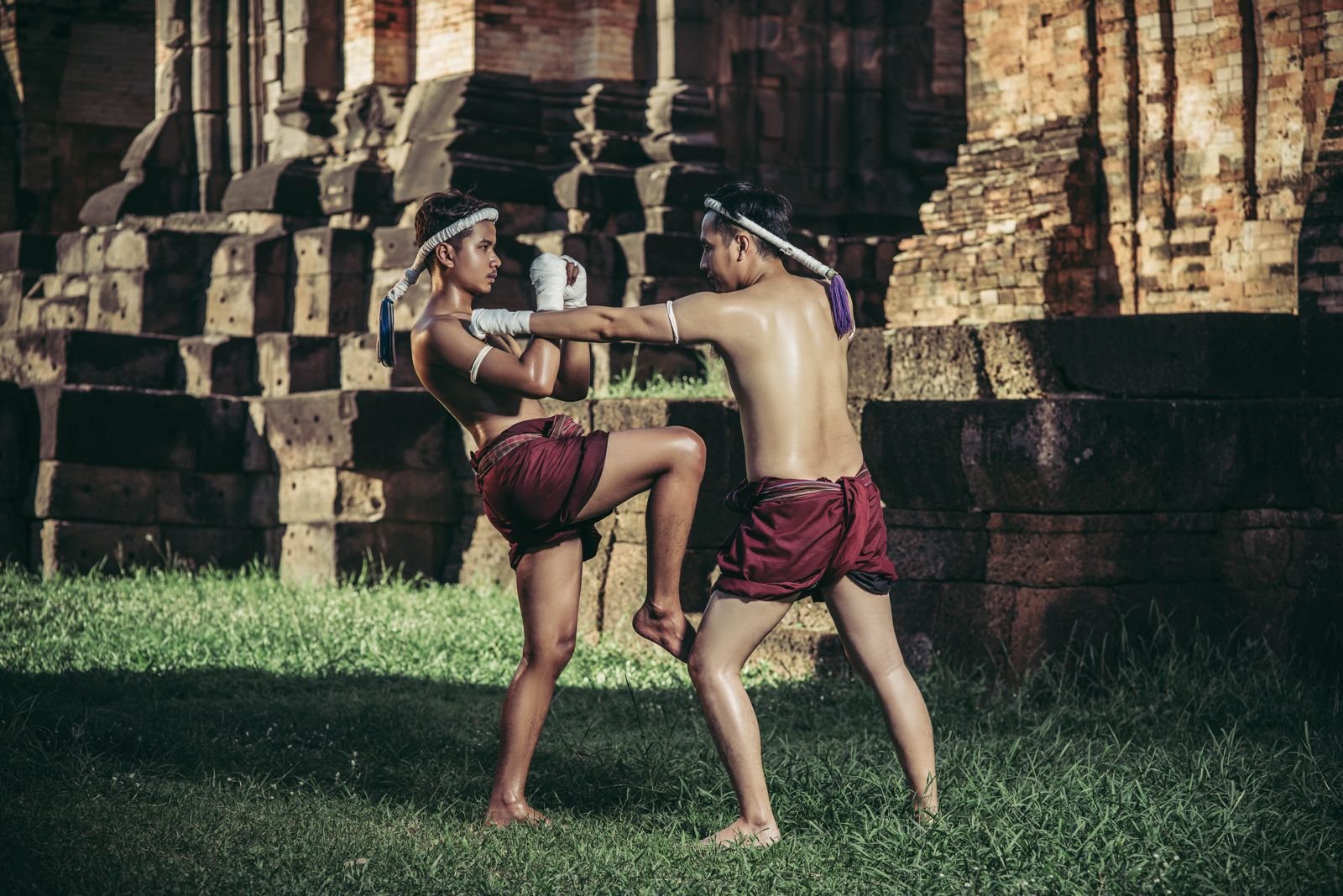 Muay Thai training